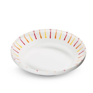 Diepe schaal – Gevlamd Landlust – 32 cm