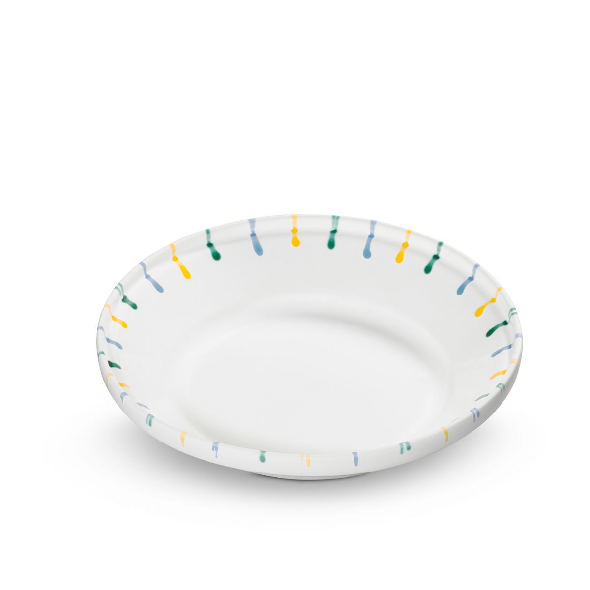 Diepe schaal – Gevlamd Bont – 28 cm - Afbeelding 2