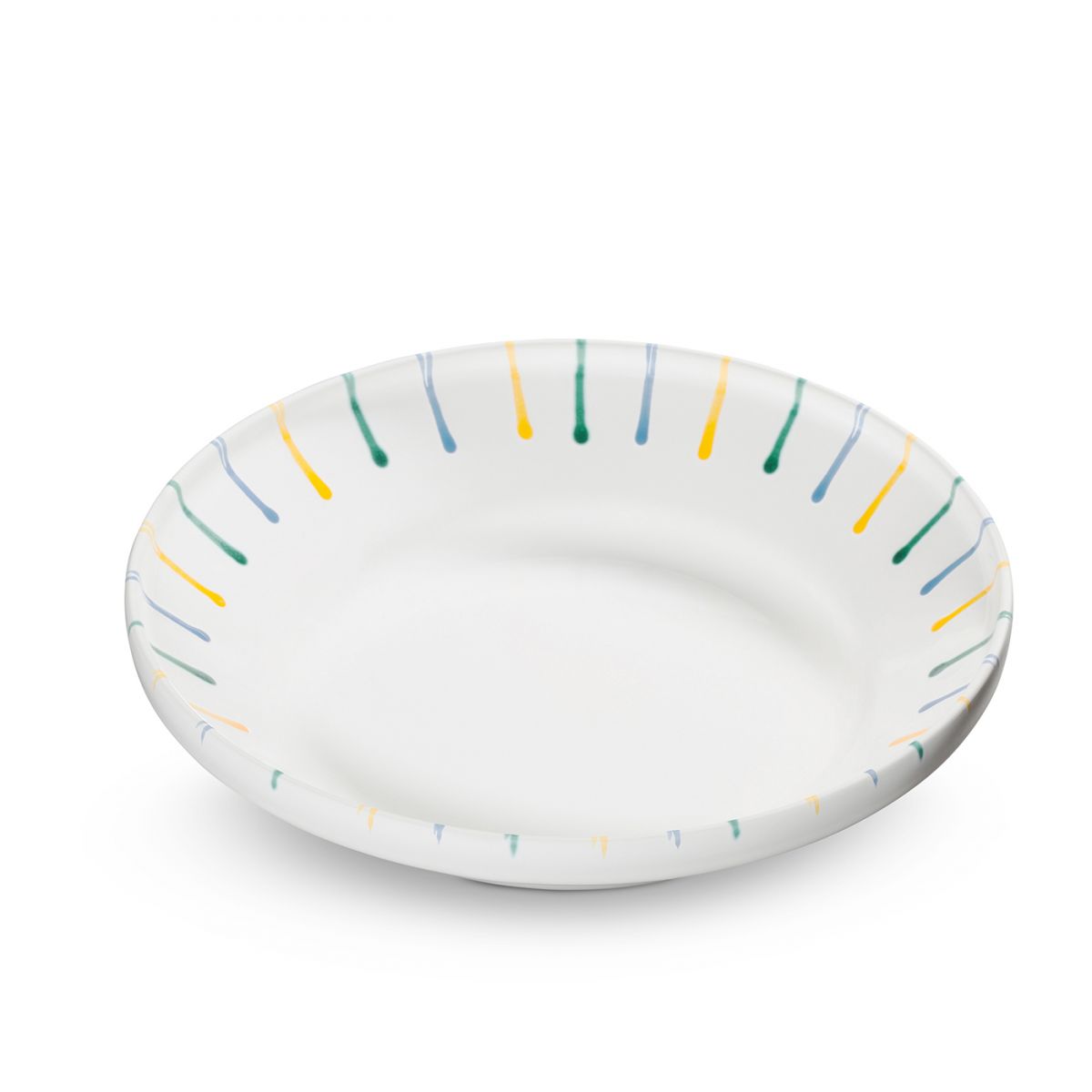 Diepe schaal – Gevlamd Bont – 32 cm