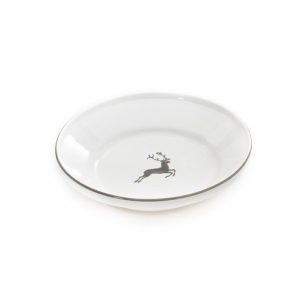 Diepe schaal – Hert grijs – 32 cm