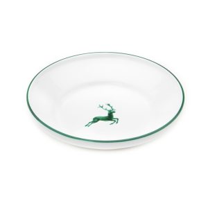 Diepe schaal – Hert groen – 32 cm