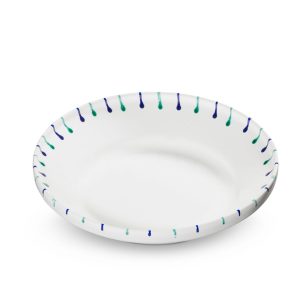 Diepe schaal – Gevlamd Traunsee – 32 cm