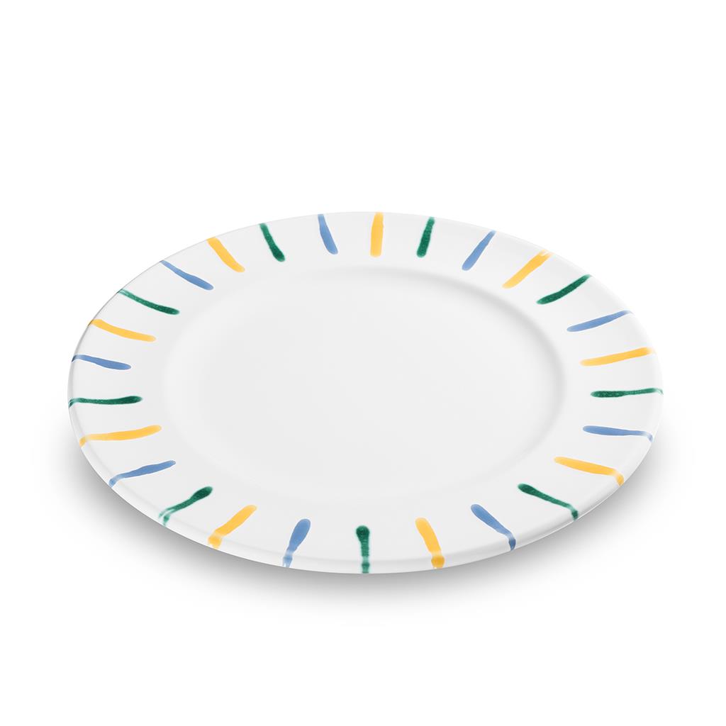 Dinerbord – Gevlamd Bont – 27 cm - Afbeelding 2