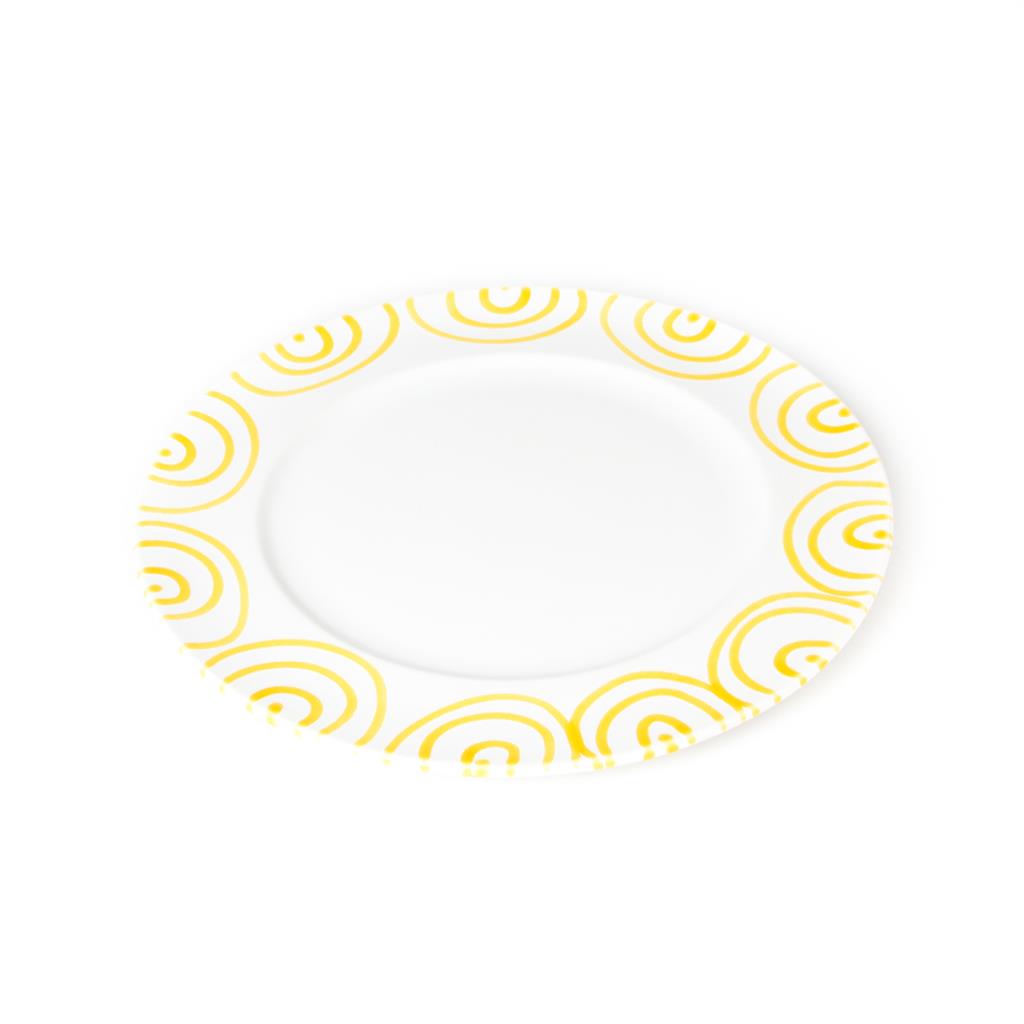 Dinerbord – Gevlamd geel – 29 cm - Afbeelding 2