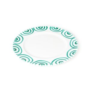 Dinerbord – Gevlamd groen – 27 cm