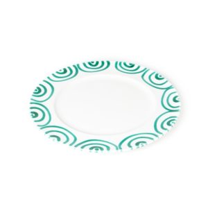 Dinerbord – Gevlamd groen – 29 cm