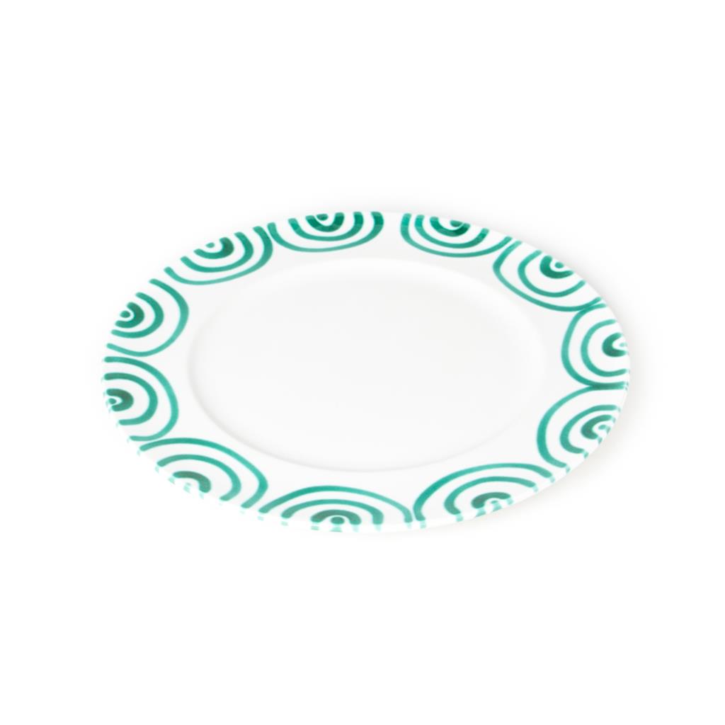 Dinerbord – Gevlamd groen – 29 cm