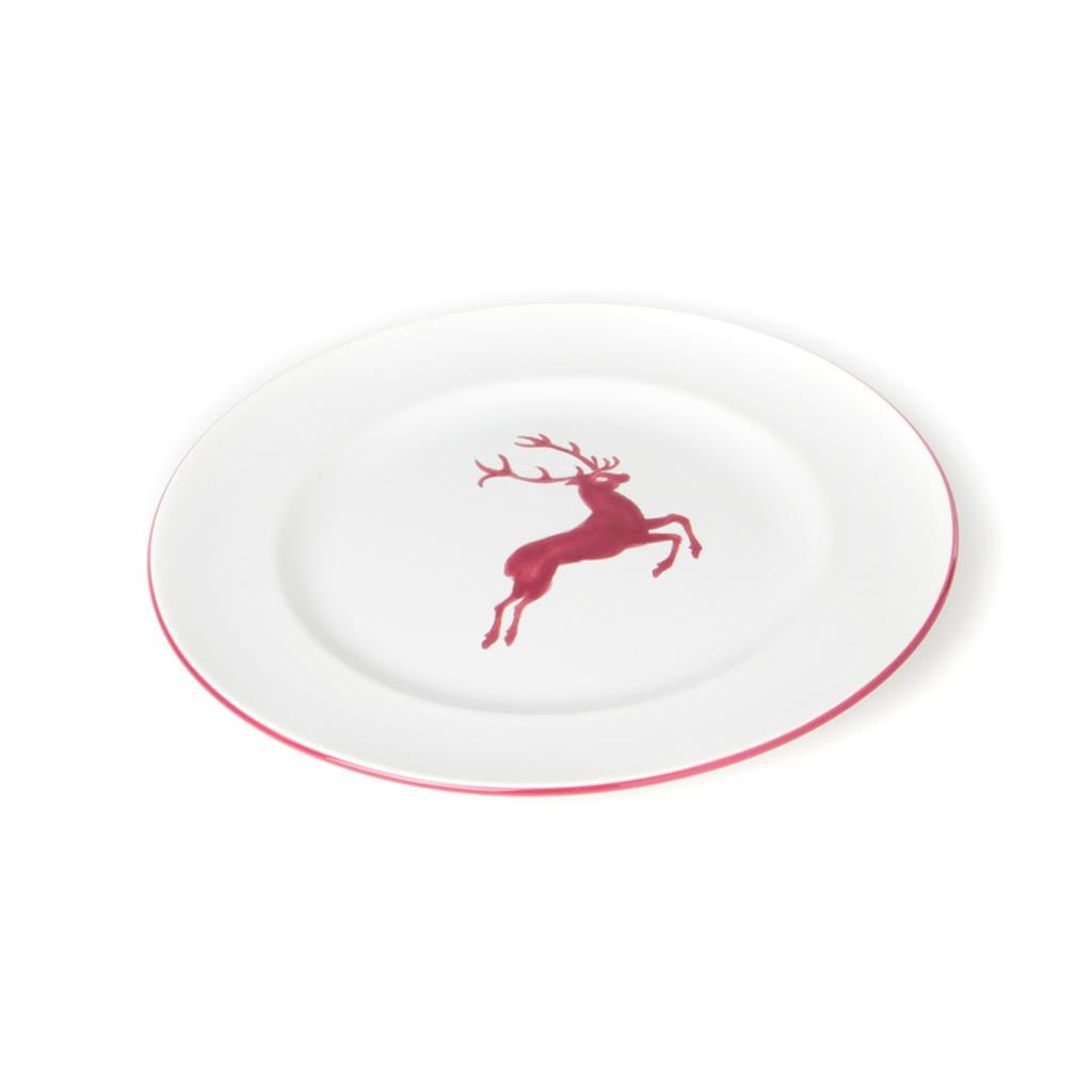 Dinerbord – Hert bordeauxrood – 27 cm