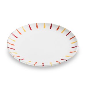 Dinerbord – Gevlamd Landlust – 25 cm