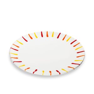 Dinerbord – Gevlamd Landlust – 28 cm