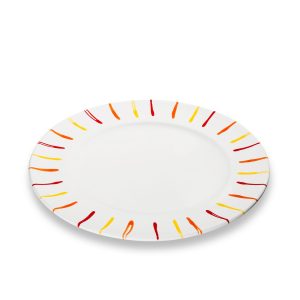 Dinerbord – Gevlamd Landlust – 29 cm