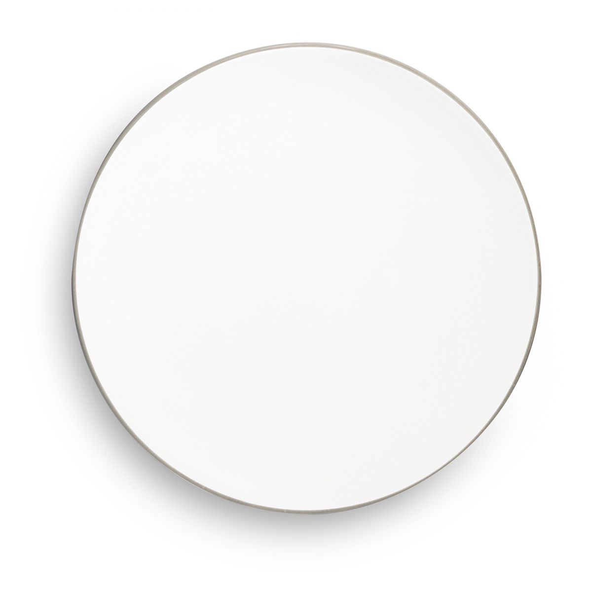 Dinerbord – Rand grijs – 28 cm