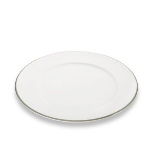 Dinerbord – Rand grijs – 29 cm