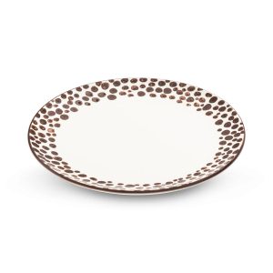 Dinerbord – Etosha bruin – 25 cm