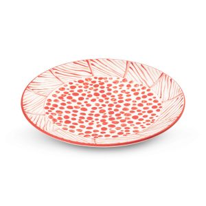 Dinerbord – Africa rood – 25 cm