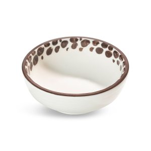 Dipschaaltje – Etosha bruin – 10 cm