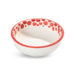 Dipschaaltje – Etosha rood – 10 cm