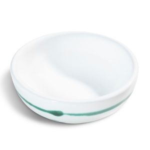 Dipschaaltje – Gevlamd groen – 10 cm