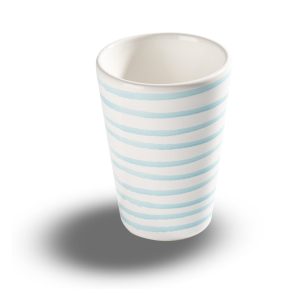 Beker – Gevlamd turquoise – 0,28 ltr