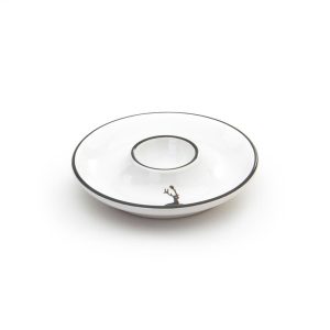 Eierdop – Hert grijs – 12 cm