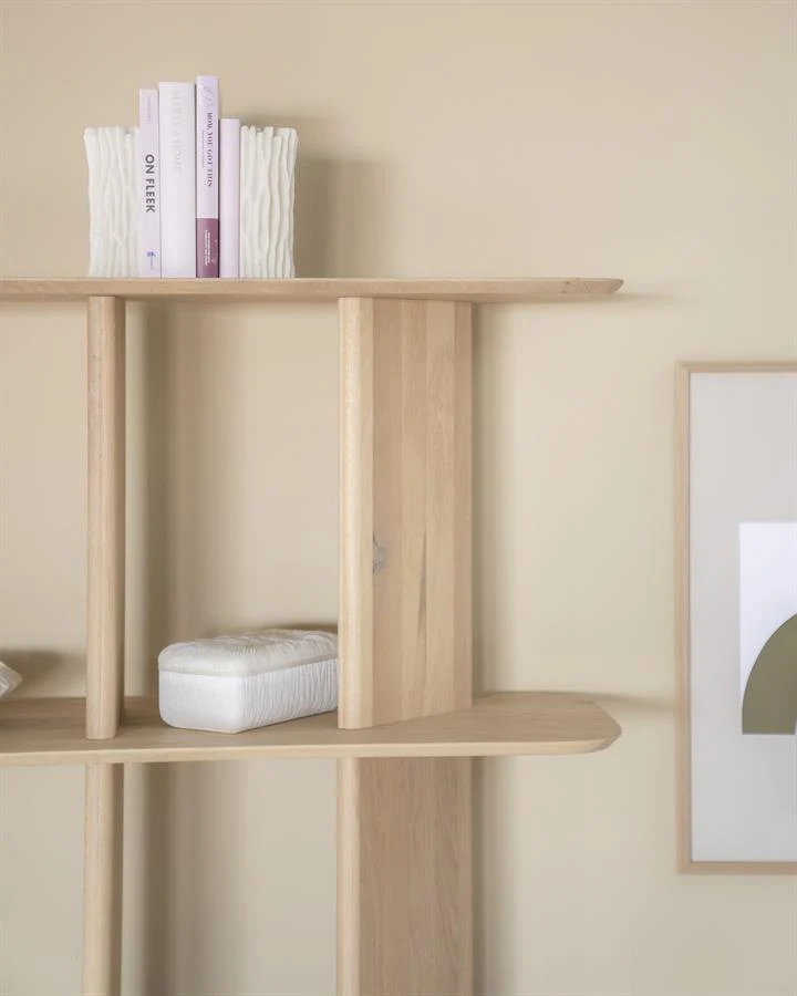 Wandkast Ty – eikenhout naturel - Afbeelding 4