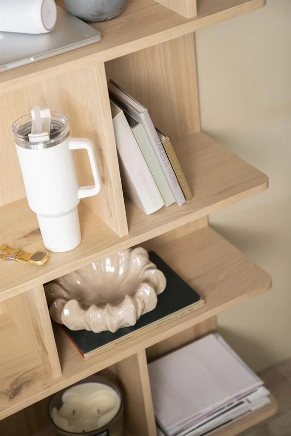 Wandkast rechthoek Renee – eikenfineer naturel - Afbeelding 4