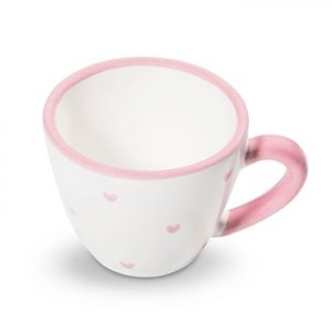 Espressokopje – Hartjes roze – 0,06 ltr