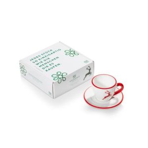 Espressoset – Hert robijnrood