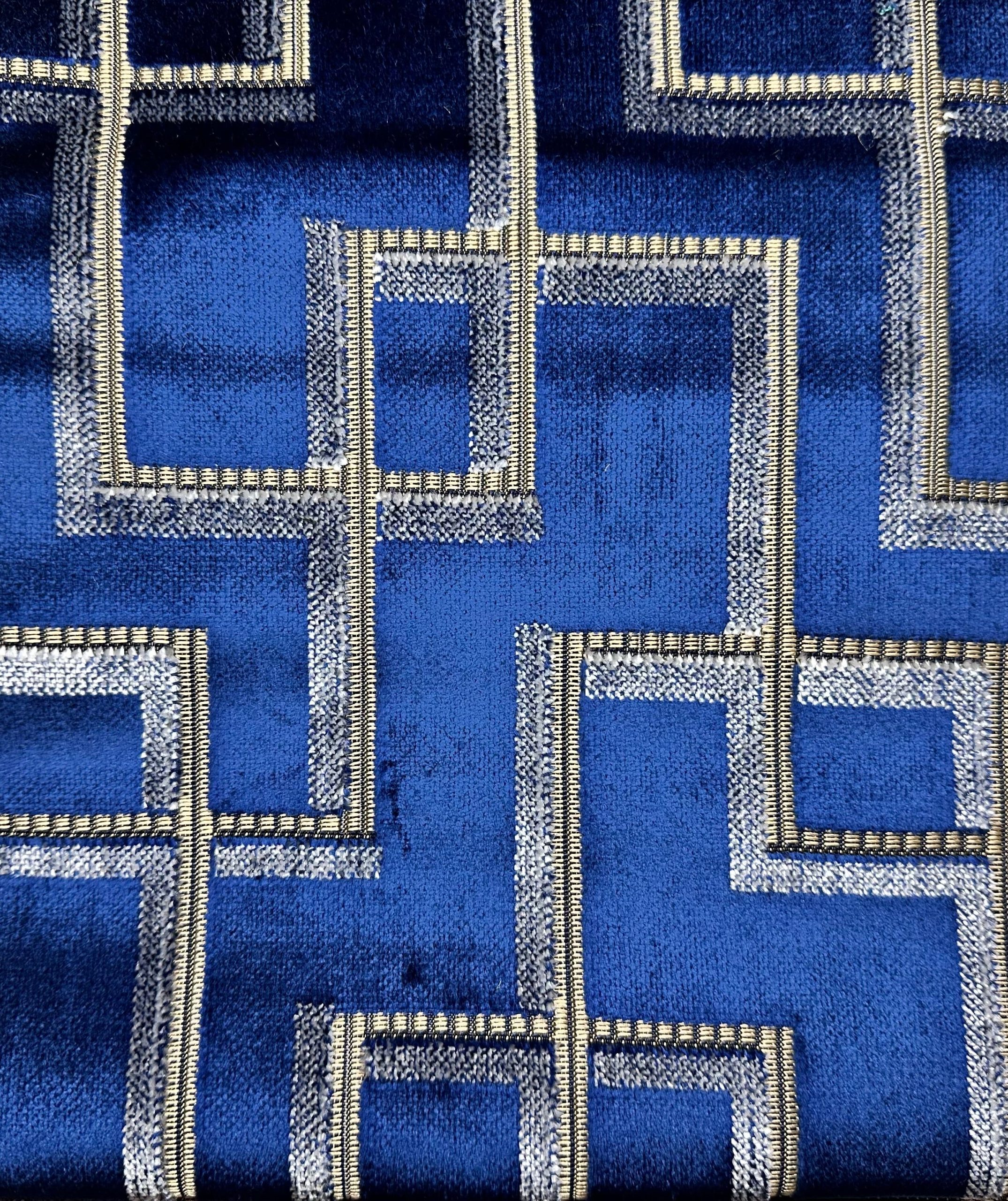 Luxe velvet poef Luna - Afbeelding 8