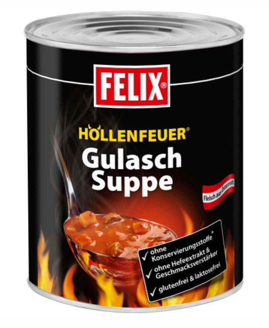 Felix Hollenfeuer Goulashsoep – 800 gram - Afbeelding 2