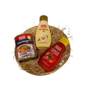 Felix pakket (Mayonaise-Ketchup-Gulaschsuppe)