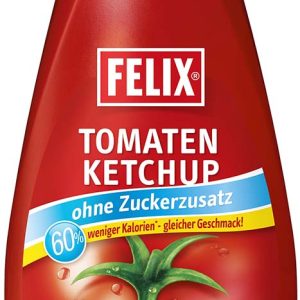 Felix Tomatenketchup zonder toegevoegde suikers – 435 gr
