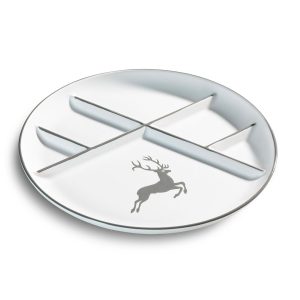 Fonduebord – Hert grijs – 29 cm