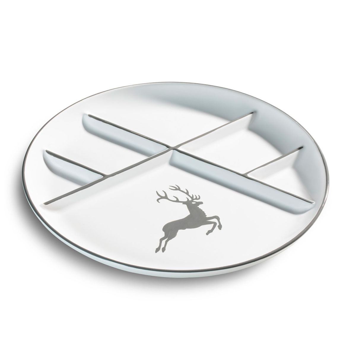 Fonduebord – Hert grijs – 29 cm - Afbeelding 2