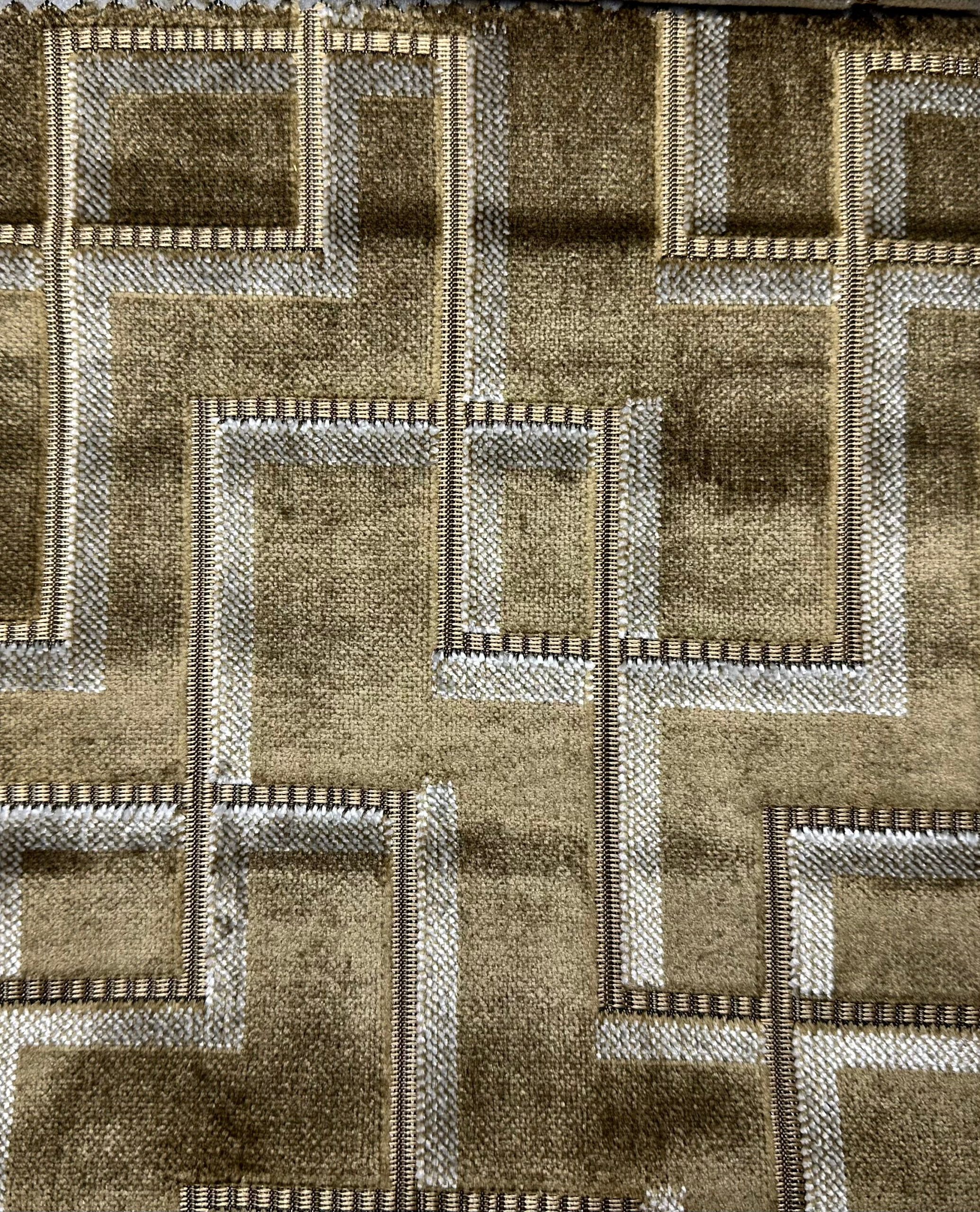 Luxe velvet poef Luna - Afbeelding 7