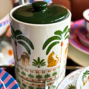 Voorraadpot – Verkrijgbaar in Palm- en Pantermotief