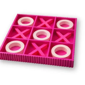 Decoratie Spel - Boter Kaas en Eieren - Fluor Roze