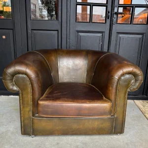 Runderleren Fatboy Fauteuil