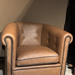 Leren Clubfauteuil Stijlvol