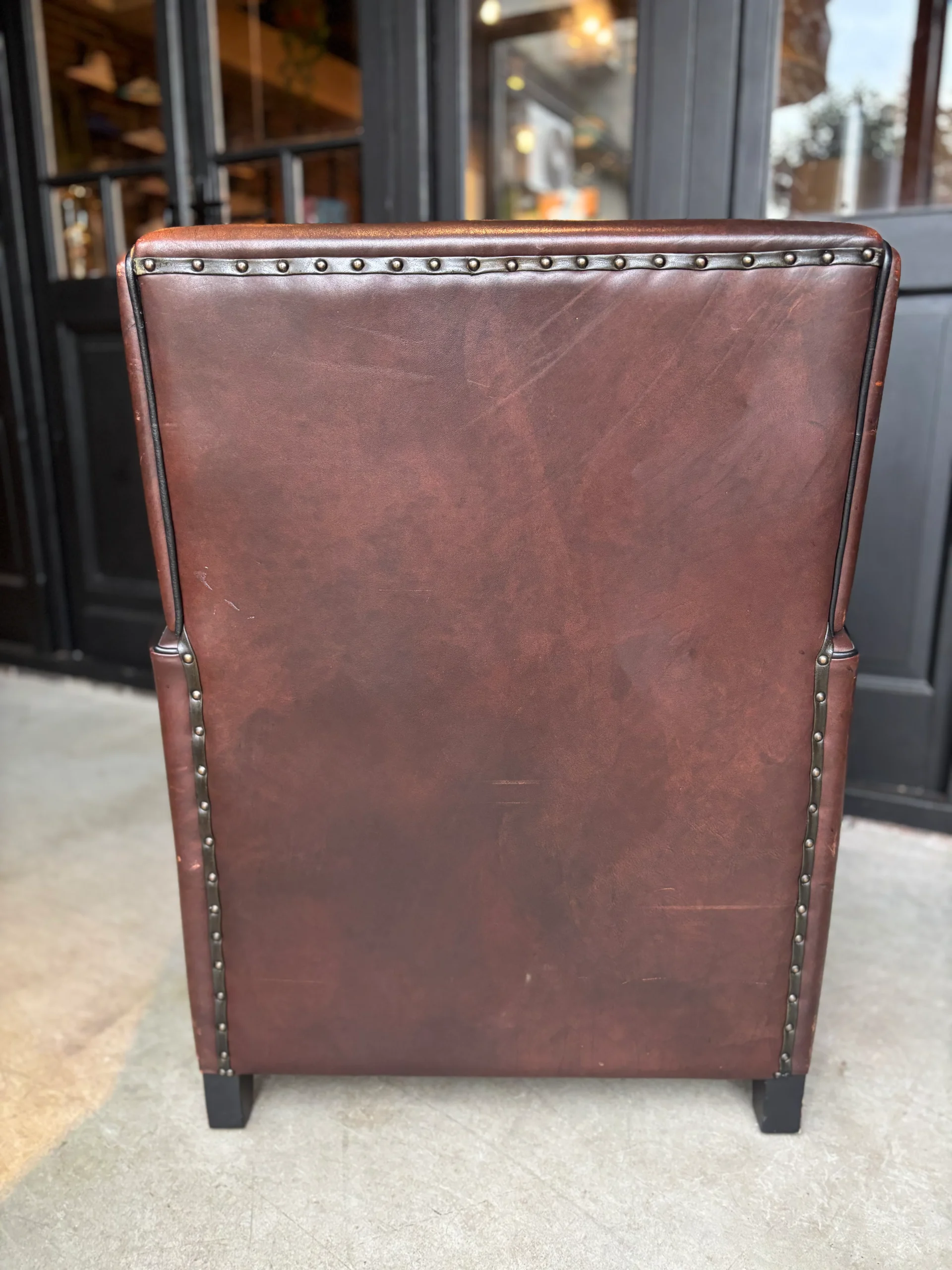 Lounge Atelier Old saddle Fauteuil Model Denver - Afbeelding 4