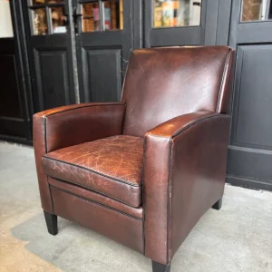 Lounge Atelier Old saddle Fauteuil Model Denver
