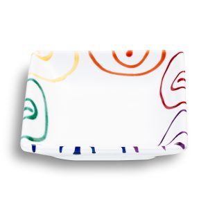 Snackschaal – Regenboog – 11 x 11 cm