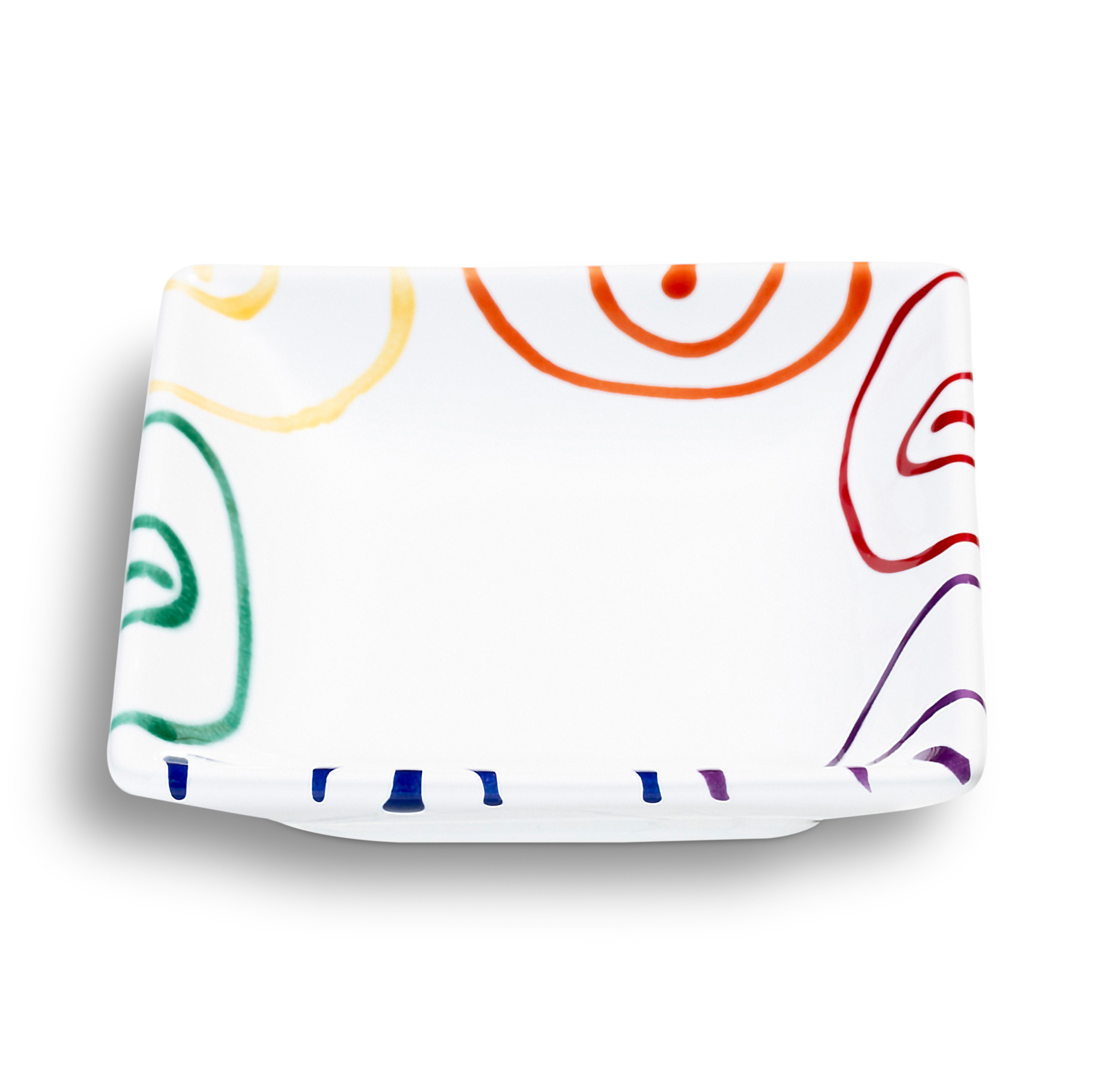 Snackschaal – Regenboog – 11 x 11 cm