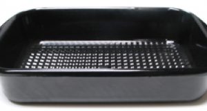 Riess – Grillpan – rechthoek – zwart – 35 x 23 cm