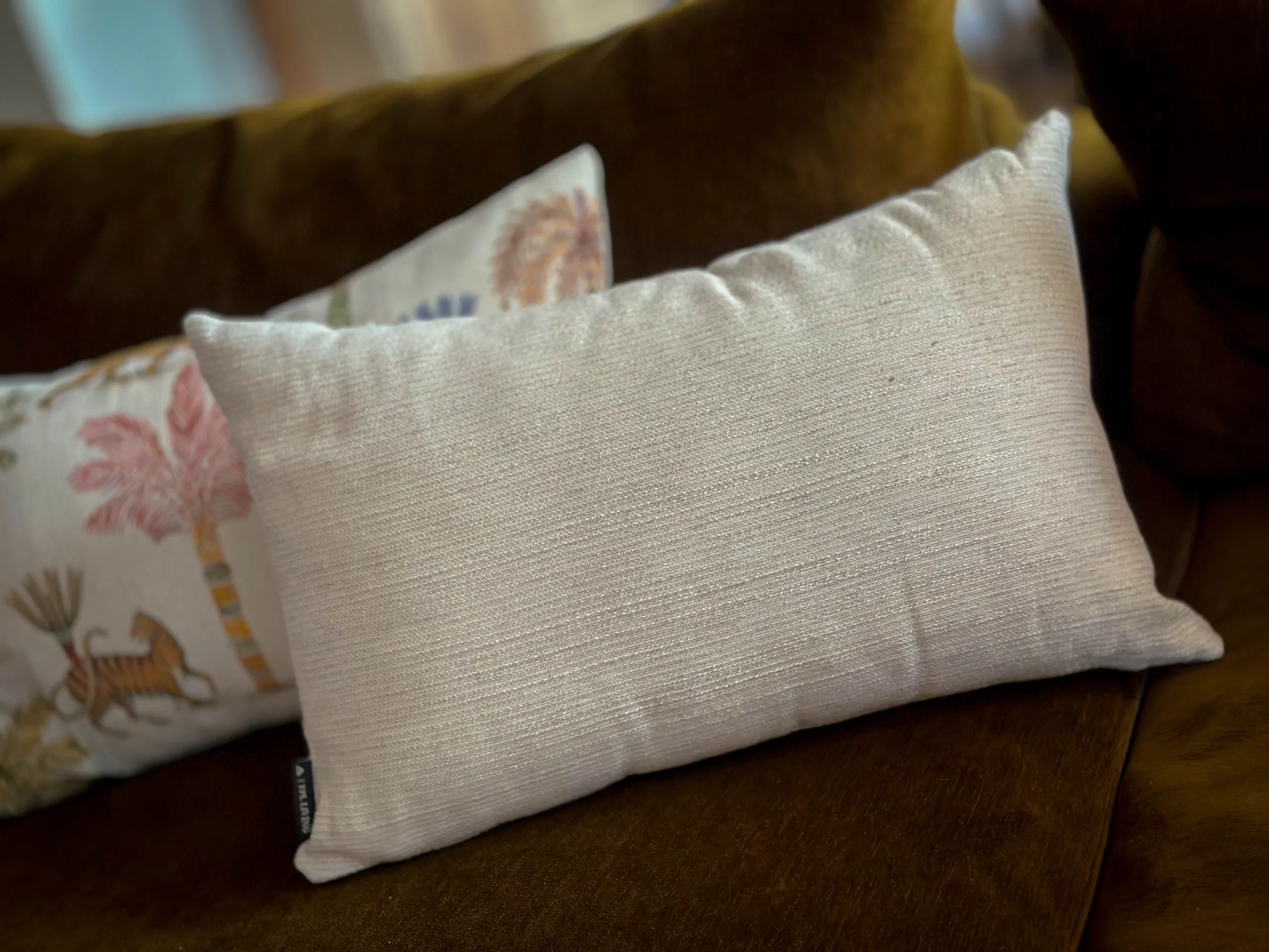 Tropisch Palmenkussen met Tijgers - Afbeelding 3