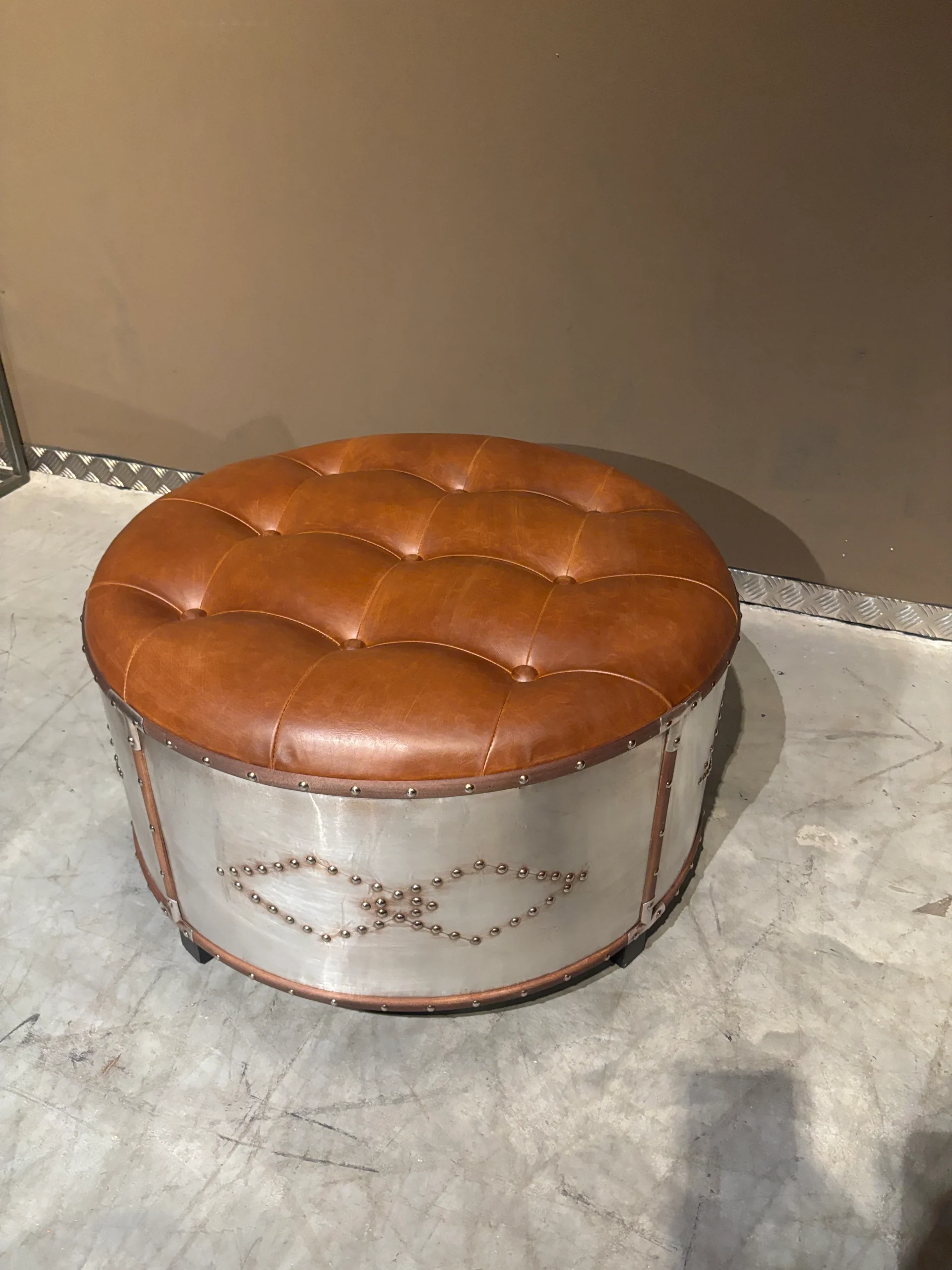 Set van 3 Ottoman/Hockers - Afbeelding 6