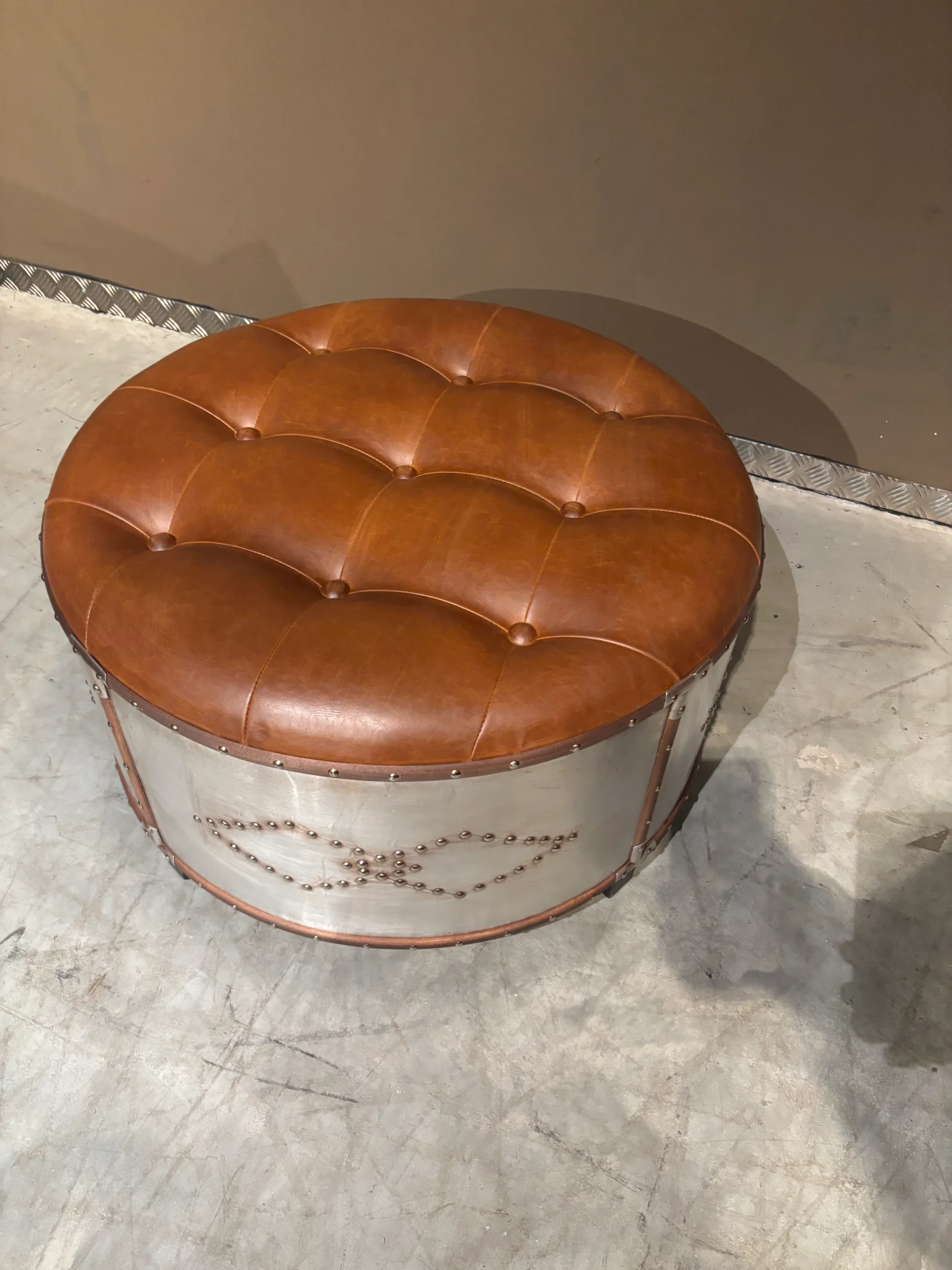 Set van 3 Ottoman/Hockers - Afbeelding 5