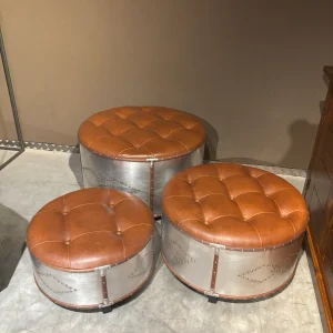 Set van 3 Ottoman/Hockers