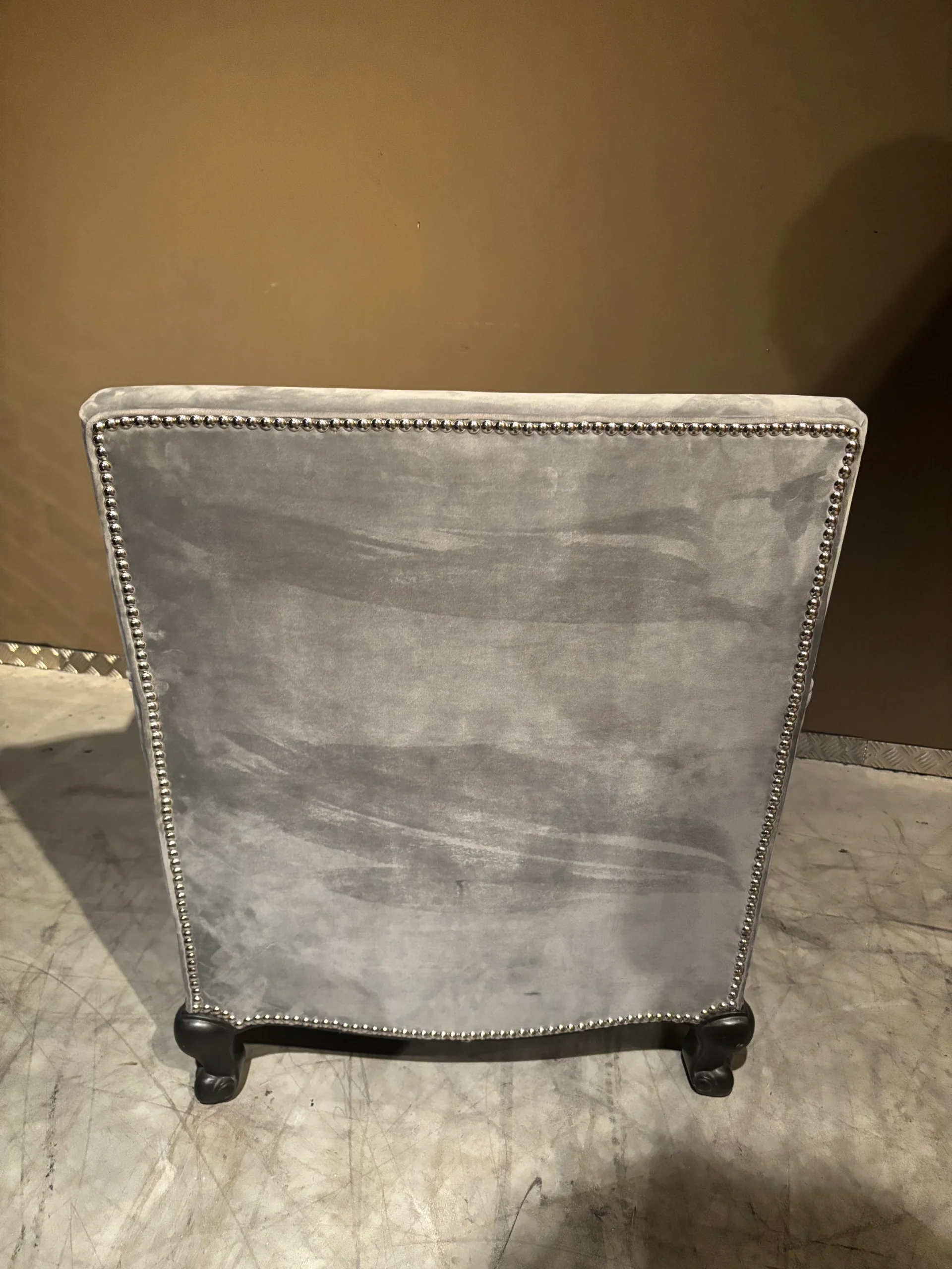 Nieuwe Velvet Fauteuil Orgineel Timothy Oulton Gelabeld - Afbeelding 5