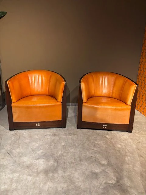 2 Schuitema Morris Art Deco Fauteuils - Afbeelding 2